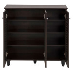 ΠΑΠΟΥΤΣΟΘΗΚΗ-ΝΤΟΥΛΑΠΑ PROLLY HM9609.01 ΜΕΛΑΜΙΝΗ WENGE-3ΠΟΡΤΕΣ-4ΡΑΦΙΑ 8