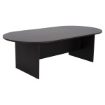 ΓΡΑΦΕΙΟ ΣΥΝΕΔΡΙΑΣΕΩΝ ΟΒΑΛ SIENNA HM2134.02 ΜΕΛΑΜΙΝΗ ΣΕ WENGE 240x120x7