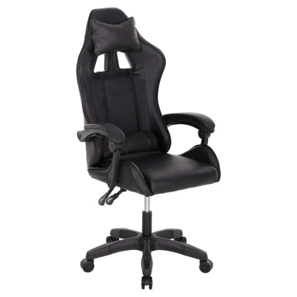 ΚΑΡΕΚΛΑ ΓΡΑΦΕΙΟΥ GAMING MANCER HM1194 ΜΑΥΡΟ PU-ΜΑΥΡΟ ΠΟΛΥΠΡΟΠΥΛΕΝΙΟ 59
