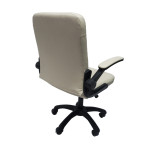 ΚΑΡΕΚΛΑ ΓΡΑΦΕΙΟΥ PORTIMA HM1197.04 ΜΠΕΖ PVC-ΜΑΥΡΟΣ NYLON ΣΚΕΛΕΤΟΣ & ΒΑ