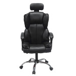 ΚΑΡΕΚΛΑ ΓΡΑΦΕΙΟΥ OCTAVIUS HM1202 ΜΑΥΡΟ PVC & NYLON-ΜΕΤΑΛ.ΧΡΩΜΙΟ ΒΑΣΗ 5