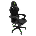ΠΟΛΥΘΡΟΝΑ GAMING DARREN HM1203.03 ΜΑΥΡΟ-ΠΡΑΣΙΝΟ PVC & NYLON 58.5x100x1
