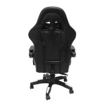 ΠΟΛΥΘΡΟΝΑ GAMING DARREN HM1203.10 ΜΑΥΡΟ-ΓΚΡΙ PVC & NYLON 51x49x125Υεκ.
