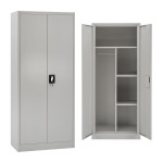ΝΤΟΥΛΑΠΑ ΜΕΤΑΛΛΙΚΗ CLOD HM5961.11 2ΦΥΛΛΗ ΜΕ ΧΩΡΙΣΜΑ ΑΝΟΙΧΤΟ ΓΚΡΙ 90Χ40