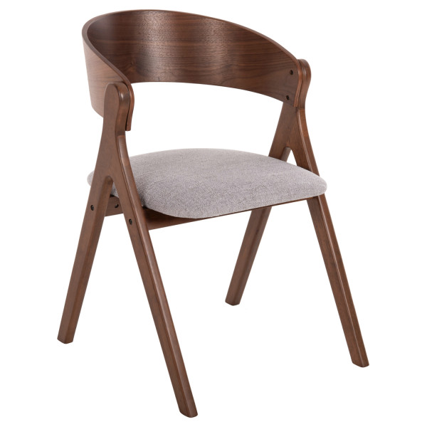 ΚΑΡΕΚΛΑ NEKKER HM9739.01 RUBBERWOOD ΣΕ ΚΑΡΥΔΙ-ΜΠΕΖ ΥΦΑΣΜΑ ΚΑΘΙΣΜΑ 56x5