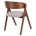 ΚΑΡΕΚΛΑ NEKKER HM9739.01 RUBBERWOOD ΣΕ ΚΑΡΥΔΙ-ΜΠΕΖ ΥΦΑΣΜΑ ΚΑΘΙΣΜΑ 56x5