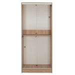 ΝΤΟΥΛΑΠΑ ΣΥΡΟΜΕΝΗ ADLER ΜΕΛΑΜΙΝΗΣ 90x45x210Yεκ. SONAMA OAK 2ΦΥΛΛΗ HM24