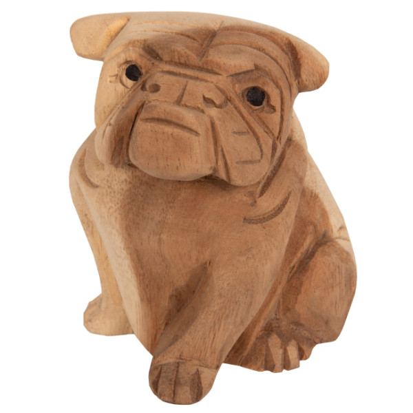 ΕΠΙΤΡΑΠΕΖΙΟ ΔΙΑΚΟΣΜΗΤΙΚΟ DOZER BULLDOG ΞΥΛΟ SUAR ΣΕ ΦΥΣΙΚΟ ΧΡΩΜΑ HM792