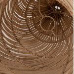 ΦΩΤΙΣΤΙΚΟ ΟΡΟΦΗΣ CARBOY HM7884 ΚΡΕΜΑΣΤΟ ΑΠΟ RATTAN ΣΕ ΦΥΣΙΚΟ ΧΡΩΜΑ Φ28