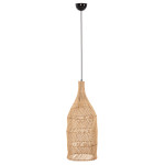 ΦΩΤΙΣΤΙΚΟ ΟΡΟΦΗΣ THEON HM7888 ΚΡΕΜΑΣΤΟ ΑΠΟ RATTAN ΣΕ ΦΥΣΙΚΟ ΧΡΩΜΑ Φ22x
