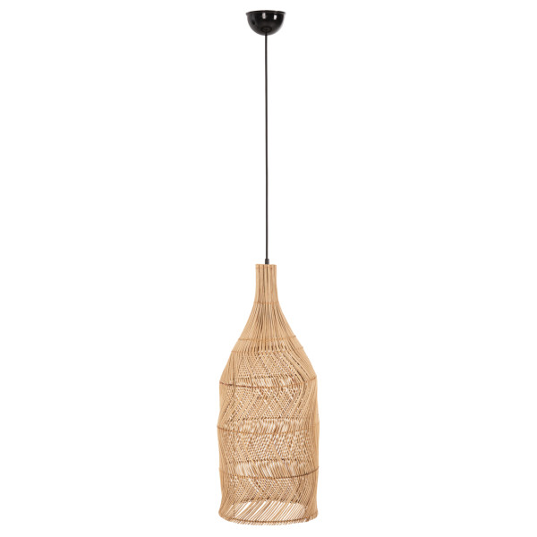 ΦΩΤΙΣΤΙΚΟ ΟΡΟΦΗΣ THEON HM7888 ΚΡΕΜΑΣΤΟ ΑΠΟ RATTAN ΣΕ ΦΥΣΙΚΟ ΧΡΩΜΑ Φ22x