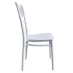 ΚΑΡΕΚΛΑ ΠΟΛΥΠΡΟΠΥΛΕΝΙΟΥ CATERING TIFFANY HM8058.31 ΛΕΥΚΟ 39x47x89Υεκ.