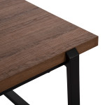 ΤΡΑΠΕΖΙ ΣΑΛΟΝΙΟΥ SHABEN HM9585.04 MDF ΚΑΡΥΔΙ ΞΥΛΟ-ΜΑΥΡΗ ΜΕΤΑΛΛΙΚΗ ΒΑΣΗ