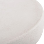 ΤΡΑΠΕΖΙ ΣΑΛΟΝΙΟΥ ΣΤΡΟΓΓΥΛΟ ΣΕΙΡΑ SANTORINI HM18051 MDF ΣΕ ΥΠΟΛΕΥΚΟ ΧΡΩ