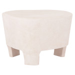 ΤΡΑΠΕΖΙ ΣΑΛΟΝΙΟΥ ΣΕΙΡΑ SANTORINI HM18053 MDF ΣΕ ΥΠΟΛΕΥΚΟ ΧΡΩΜΑ 54x61x4