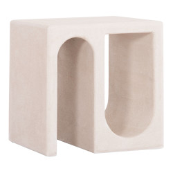 ΤΡΑΠΕΖΙ ΣΑΛΟΝΙΟΥ ΣΕΙΡΑ SANTORINI HM18070 MDF ΣΕ ΥΠΟΛΕΥΚΟ ΧΡΩΜΑ 48x38x4