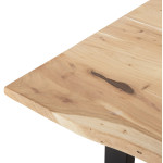 ΤΡΑΠΕΖΙ ΤΡΑΠΕΖΑΡΙΑΣ SOFIA SLIM HM8500.21 ΜΑΣΙΦ ΞΥΛΟ ΑΚΑΚΙΑΣ 160x92x78Υ