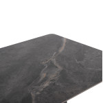 ΤΡΑΠΕΖΙ ΤΡΑΠΕΖΑΡΙΑΣ HEFF HM9766.01 12mm ΚΕΡΑΜΙΚΗ ΕΠΙΦΑΝΕΙΑ-MDF & ΜΕΤΑΛ