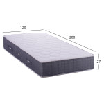 ΣΤΡΩΜΑ DREAMTOPIA CLOUD9 HM656.120 BONNELL SPRING 120x200x27Y εκ.