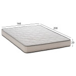 ΣΤΡΩΜΑ DREAMTOPIA ΣΕΙΡΑ RELIEF HM653.160 BONNELL SPRING 160x200x16Y εκ