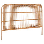 ΚΕΦΑΛΑΡΙ ΚΡΕΒΑΤΙΟΥ MERMA HM9549 ΣΕ ΦΥΣΙΚΟ ΧΡΩΜΑ RATTAN 165x5x121Yεκ.