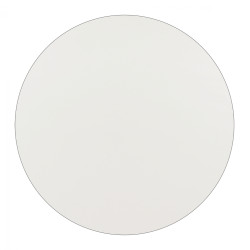 ΕΠΙΦΑΝΕΙΑ ΤΡΑΠΕΖΙΟΥ HPL HM5842.02 ΛΕΥΚΗ Φ69 εκ. ΠΑΧΟΥΣ 12mm.