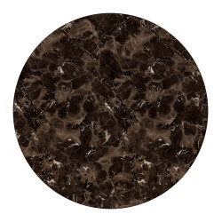 ΕΠΙΦΑΝΕΙΑ ΤΡΑΠΕΖΙΟΥ HPL HM5841.14 BROWN MARBLE Φ60 εκ. ΠΑΧΟΥΣ 12mm.