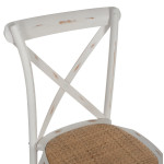 ΚΑΡΕΚΛΑ OWEN ΣΤΟΙΒΑΖΟΜΕΝΗ ΞΥΛΙΝΗ ΑΠΟ ΟΞΙΑ WHITE WASH ΧΡΩΜΑ ΜΕ ΧΙΑΣΤΙ Π