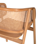 ΠΟΛΥΘΡΟΝΑ KENLEE HM9872 ΦΡΑΞΙΝΟΣ ΚΑΙ ΦΥΣΙΚΟ RATTAN RATTAN ΣΕ ΦΥΣΙΚΟ 57