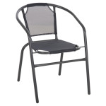 ΠΟΛΥΘΡΟΝΑ ΕΞ.ΧΩΡΟΥ LEDAN HM5977.01 ΜΕΤΑΛΛO & TEXTILENE ΓΚΡI 55x58x72Υε