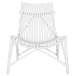 ΚΑΡΕΚΛΑ ΕΞΩΤ.ΧΩΡΟΥ CELLION HM9812.03 ΡΑΒΔΟΙ RATTAN ΣΕ ΛΕΥΚΟ ΧΡΩΜΑ 76x7