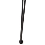 ΠΟΛΥΘΡΟΝΑ ALLEGRA HM5663.11 ΜΕΤΑΛ.ΣΚΕΛΕΤΟΣ-P.E.RATTAN ΜΠΕΖ-ΜΑΥΡΟ 58x59