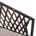 ΠΟΛΥΘΡΟΝΑ ΑΛΟΥΜΙΝΙΟΥ BOLLY HM6080 ΚΑΦΕ-ΣΥΝΘ.RATTAN ΚΑΦΕ-ΜΠΕΖ ΜΑΞΙΛΑΡΙΑ
