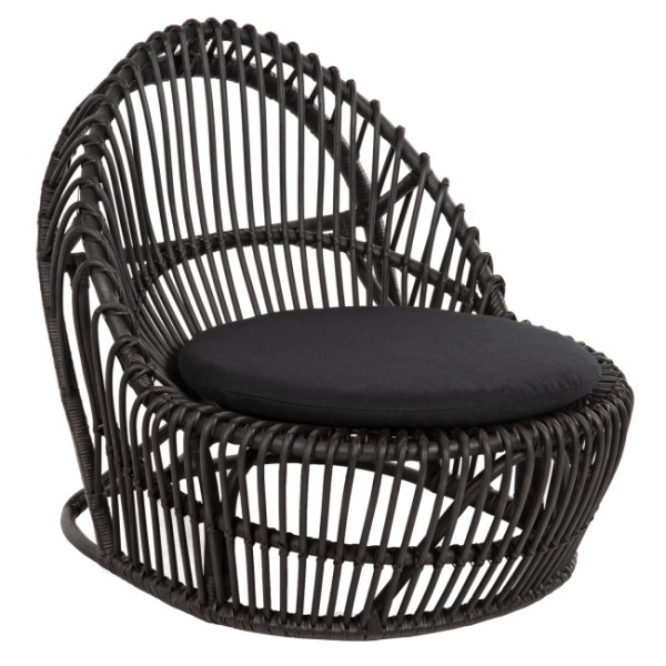 ΠΟΛΥΘΡΟΝΑ ENTROPY HM9840.03 ΦΥΣΙΚΟ RATTAN ΜΕ ΜΑΞΙΛΑΡΙ-ΜΑΥΡΟ 80x97x85Υε