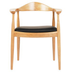 ΠΟΛΥΘΡΟΝΑ ΤΡΑΠΕΖΑΡΙΑΣ ADOR HM9948.01 RUBBERWOOD ΣΕ ΟΑΚ ΚΑΙ ΜΑΥΡΟ PU 62