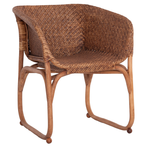 ΠΟΛΥΘΡΟΝΑ ΕΣΩΤ.ΧΩΡΩΝ TUCKET HM9958.02 ΦΥΣΙΚΟ RATTAN-ΚΑΡΥΔΙ ΧΡΩΜΑ 63x60