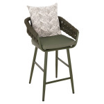 ΣΚΑΜΠΟ ΑΛΟΥΜΙΝΙΟΥ CAMDEN HM6142.09 ΜΑΞΙΛΑΡΙ ΜΕ PRINT-DARK OLIVE 56x60x