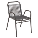 ΠΟΛΥΘΡΟΝΑ ΕΞ.ΧΩΡΟΥ AVRIL HM5968.01 ΜΕΤΑΛΛΟ ΚΑΙ ΣΥΝΘ.RATTAN ΣΕ ΓΚΡΙ 54,