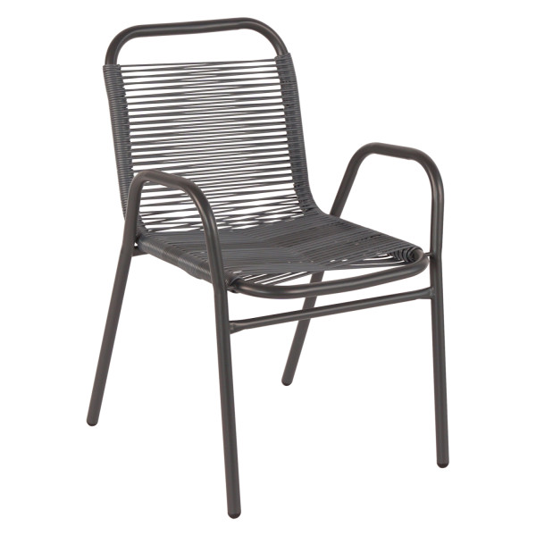 ΠΟΛΥΘΡΟΝΑ ΕΞ.ΧΩΡΟΥ AVRIL HM5968.01 ΜΕΤΑΛΛΟ ΚΑΙ ΣΥΝΘ.RATTAN ΣΕ ΓΚΡΙ 54,