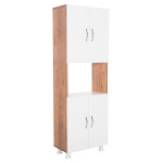 ΕΠΙΠΛΟ ΚΟΥΖΙΝΑΣ/ΝΤΟΥΛΑΠΙ RAD HM18196.04 ΜΕΛΑΜΙΝΗ ΦΥΣΙΚΟ-ΛΕΥΚΟ 55,5x32x