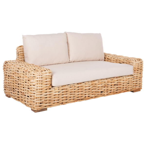 ΚΑΝΑΠΕΣ 2-ΘΕΣΙΟΣ TROPEL HM9809 ΞΥΛΟ MANGO-RATTAN ΦΥΣΙΚΟ-ΛΕΥΚΑ ΜΑΞΙΛΑΡΙ