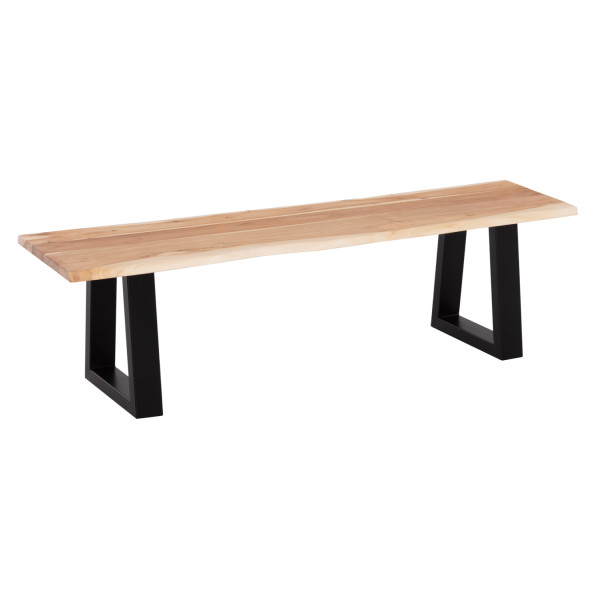 ΠΑΓΚΑΚΙ MONTANA SLIM HM8168.21 ΑΠΟ ΜΑΣΙΦ ΞΥΛΟ ΑΚΑΚΙΑΣ 160,5Χ46,5Χ45Υεκ