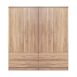 ΣΕΤ 2 ΤΜΧ ΝΤΟΥΛΑΠΑ 4ΦΥΛΛΗ ΜΕ 4 ΣΥΡΤΑΡΙΑ SONAMA 160X42X181 HM11349.02
