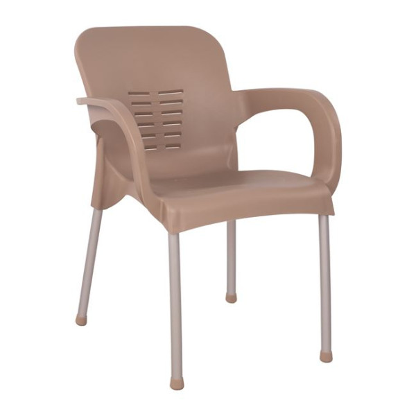 ΠΟΛΥΘΡΟΝΑ ΠΟΛΥΠΡΟΠΥΛΕΝΙΟΥ KAREK HM5592.02 ΧΡΩΜΑ ΚΑΠΟΥΤΣΙΝΟ ΜΕ ΠΟΔΙ ΑΛΟ