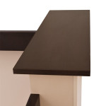 ΓΡΑΦΕΙΟ ΥΠΟΔΟΧΗΣ DALTON HM2068.01 ΜΕΛΑΜΙΝΗ ΣΕ WENGE-ΜΠΕΖ 240x80x106Υεκ