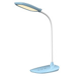 ΦΩΤΙΣΤΙΚΟ ΓΡΑΦΕΙΟΥ LED BLAIN HM4444.03 ΓΑΛΑΖΙΟ-ΛΕΥΚΟ ABS 13,6x17,7x40Υ
