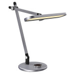 ΦΩΤΙΣΤΙΚΟ ΓΡΑΦΕΙΟΥ LED BLAIN PRO HM4446.07 ΓΚΡΙ ΒΑΣΗ ABS-ΓΚΡΙ ΑΛΟΥΜΙΝΙ