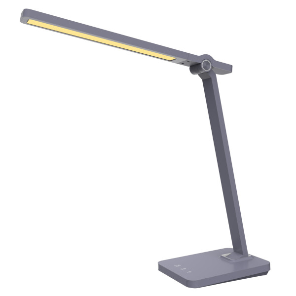 ΦΩΤΙΣΤΙΚΟ ΓΡΑΦΕΙΟΥ LED BLAIN PRO HM4448.07 ΓΚΡΙ ΧΡΩΜΑ ABS 17,3x12,5x39