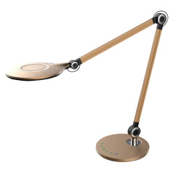 ΦΩΤΙΣΤΙΚΟ ΓΡΑΦΕΙΟΥ LED BLAIN PRO HM4452.09 ΧΡΥΣΟ ΧΡΩΜΑ ABS 55,7x49,7Υε