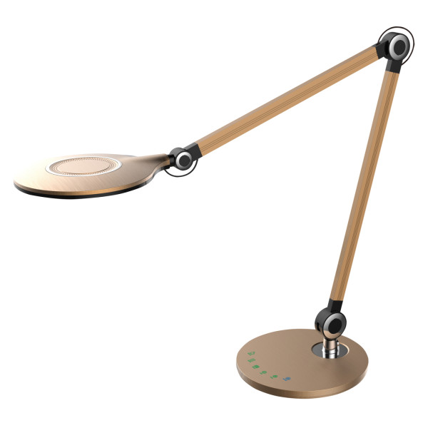 ΦΩΤΙΣΤΙΚΟ ΓΡΑΦΕΙΟΥ LED BLAIN PRO HM4452.09 ΧΡΥΣΟ ΧΡΩΜΑ ABS 55,7x49,7Υε